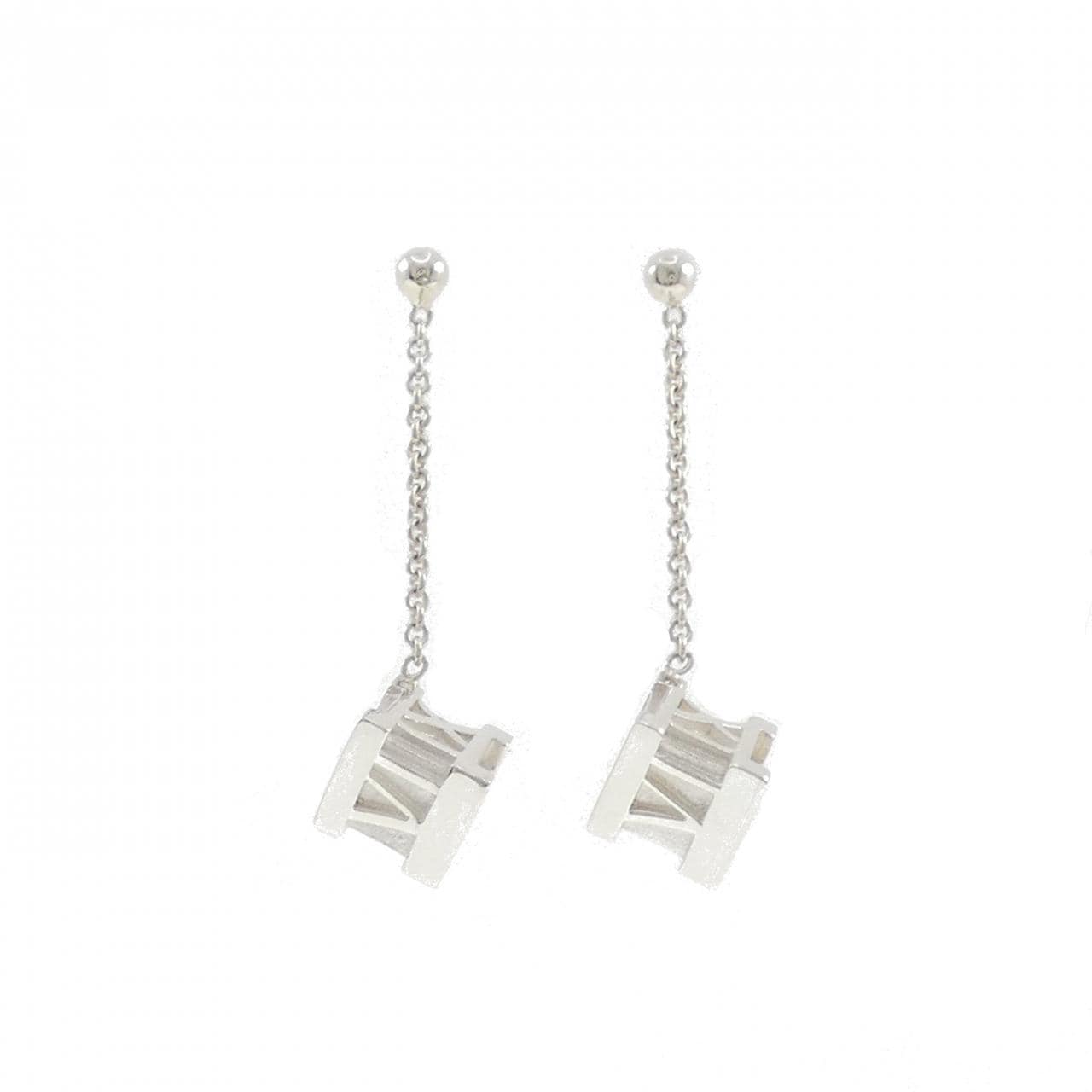 ティファニー アトラス　キューブドロップ ピアス