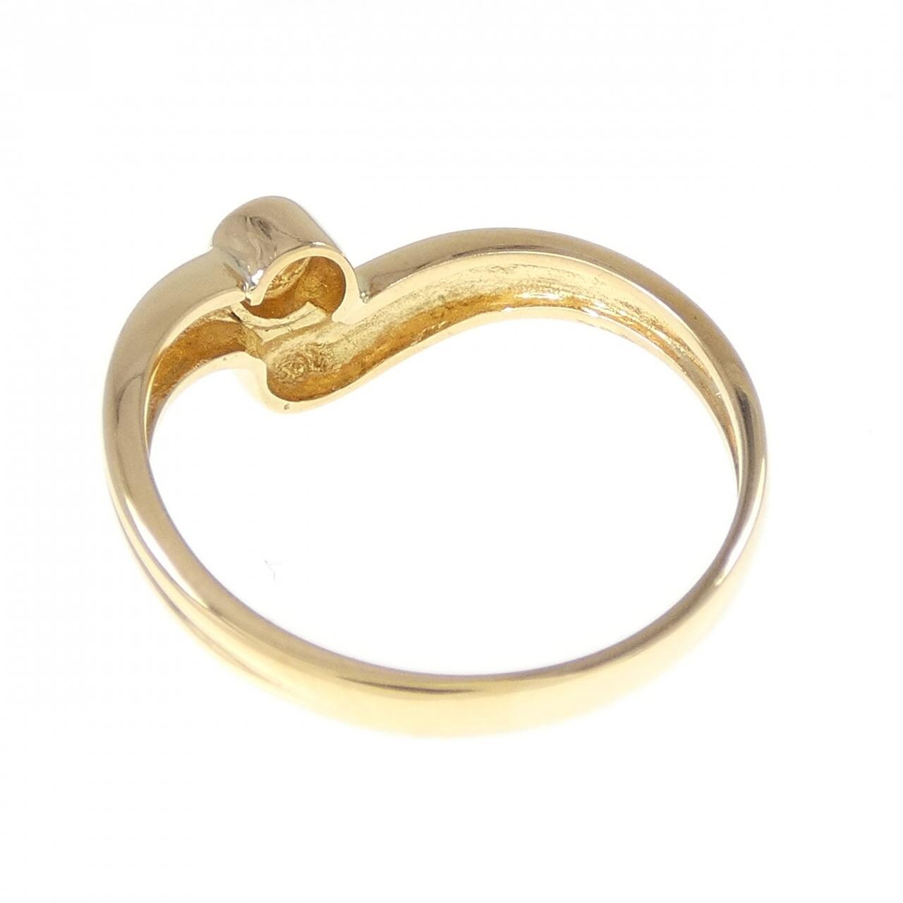 K18YG ダイヤモンド リング 0.03CT