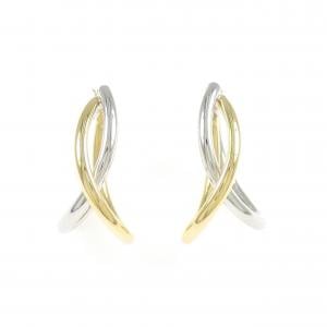 K18YG/K14WG ピアス