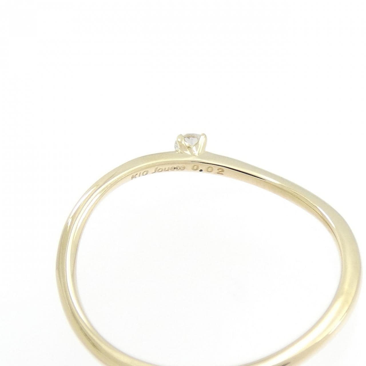 ジュエッテ ダイヤモンド ピンキーリング 0.02CT