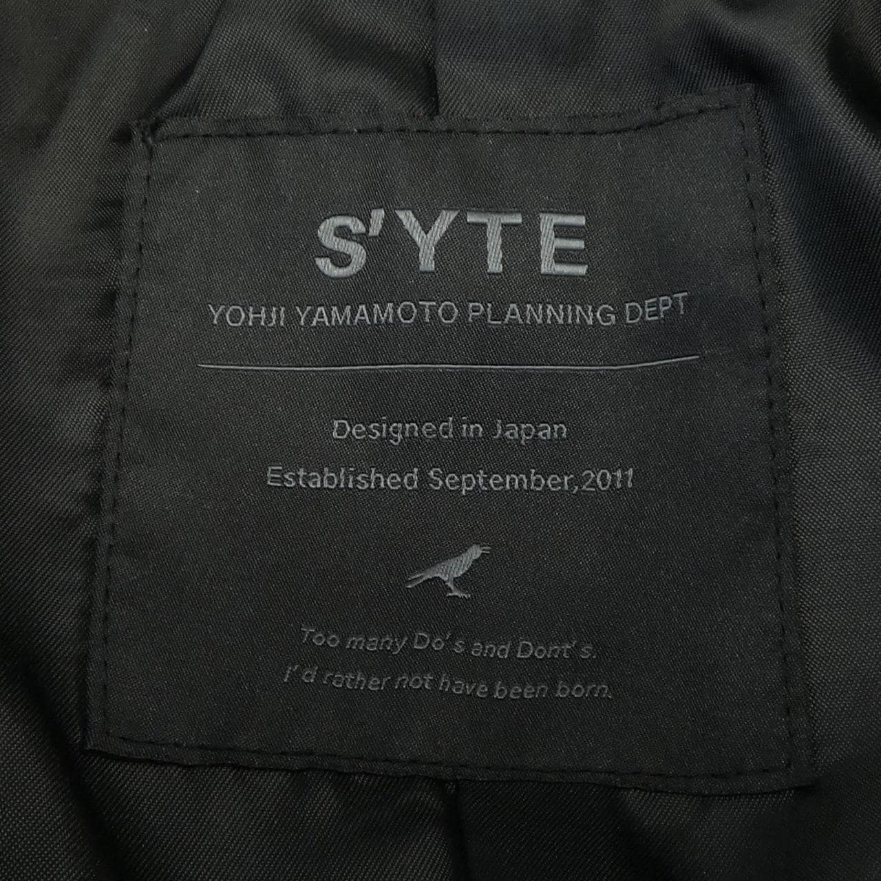 サイト S'YTE レザーライダースジャケット