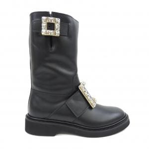 ロジェヴィヴィエ ROGER VIVIER ヴィヴ レンジャーストラス バックル ブーツ