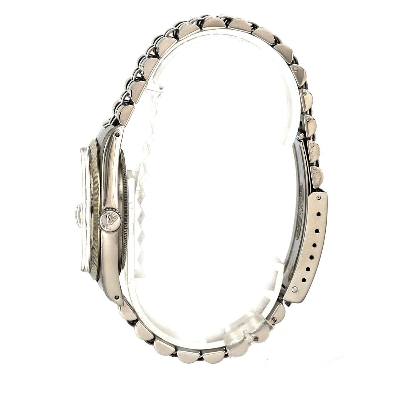 【ノーメンテナンス還元価格】ロレックス デイトジャスト“ワイドボーイ” 1601 SSxWG 自動巻 3番台