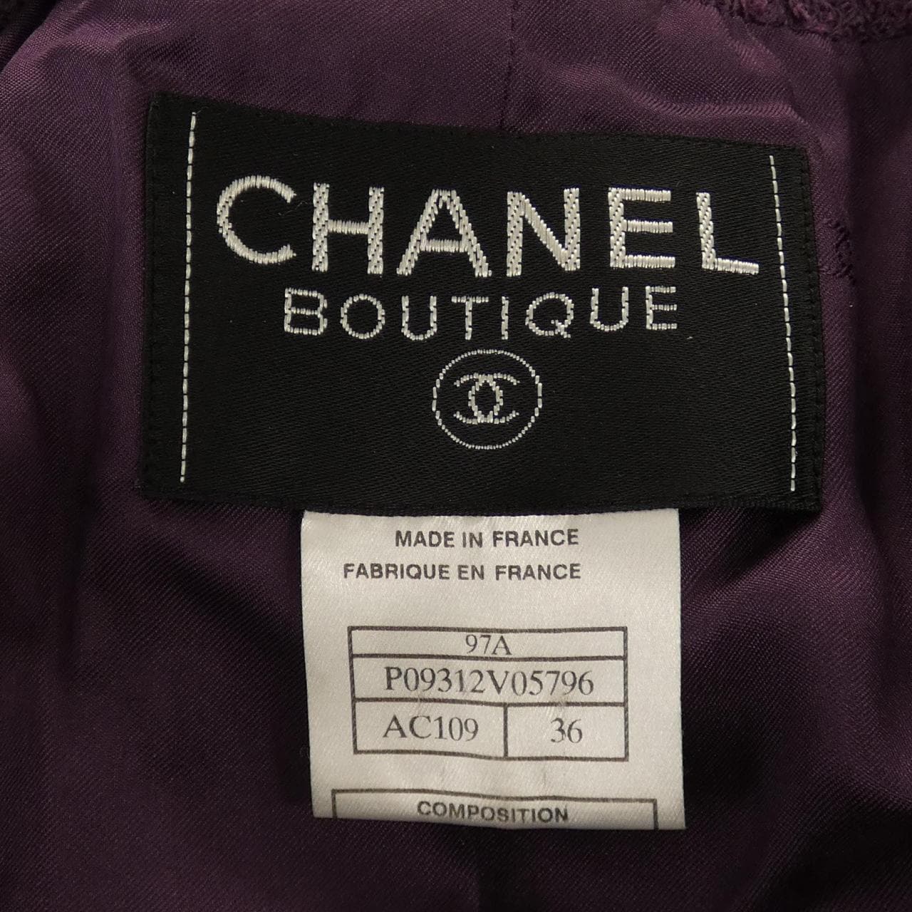シャネル CHANEL P09312V05796 97A ジャケット