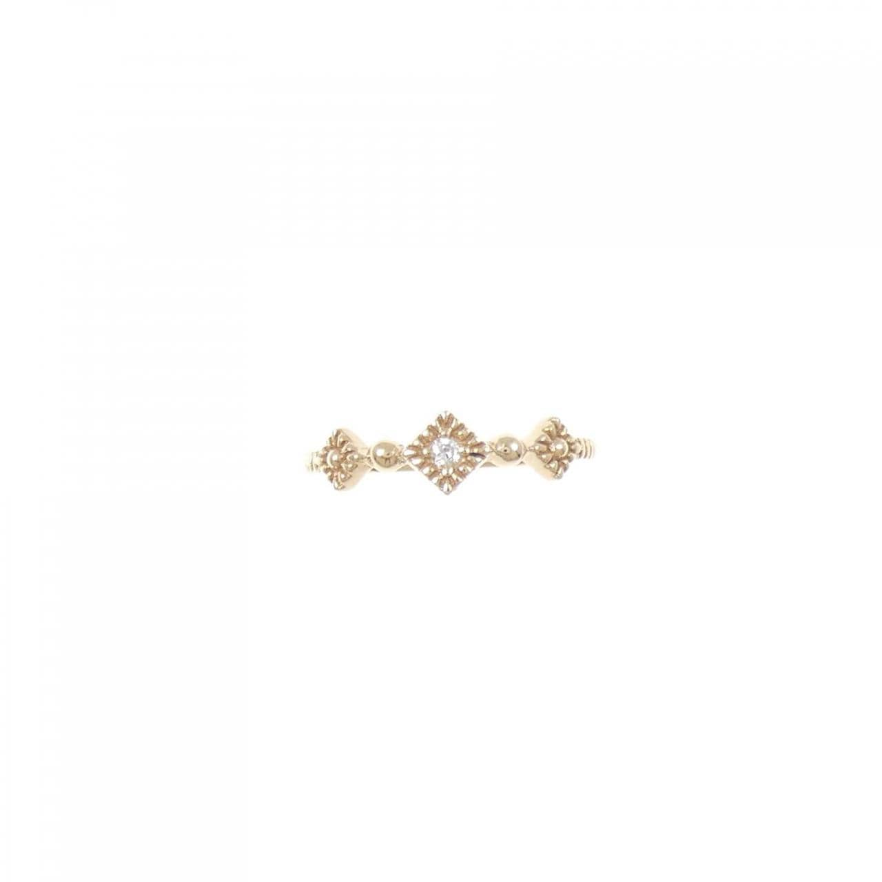 エテ ダイヤモンド ピンキー リング 0.01CT