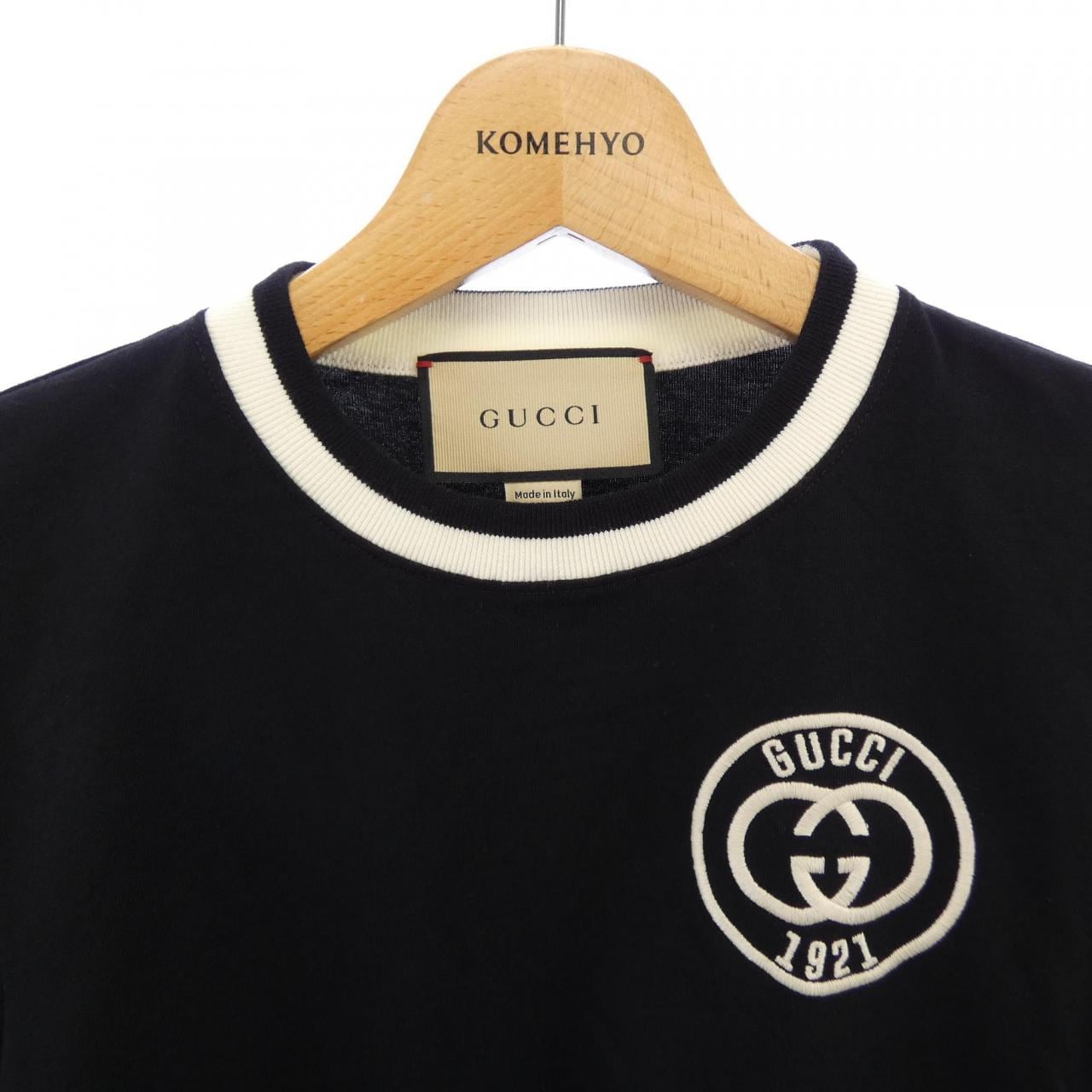 グッチ GUCCI エンブロイダリー コットンジャージー 756596 XJFV8 Tシャツ