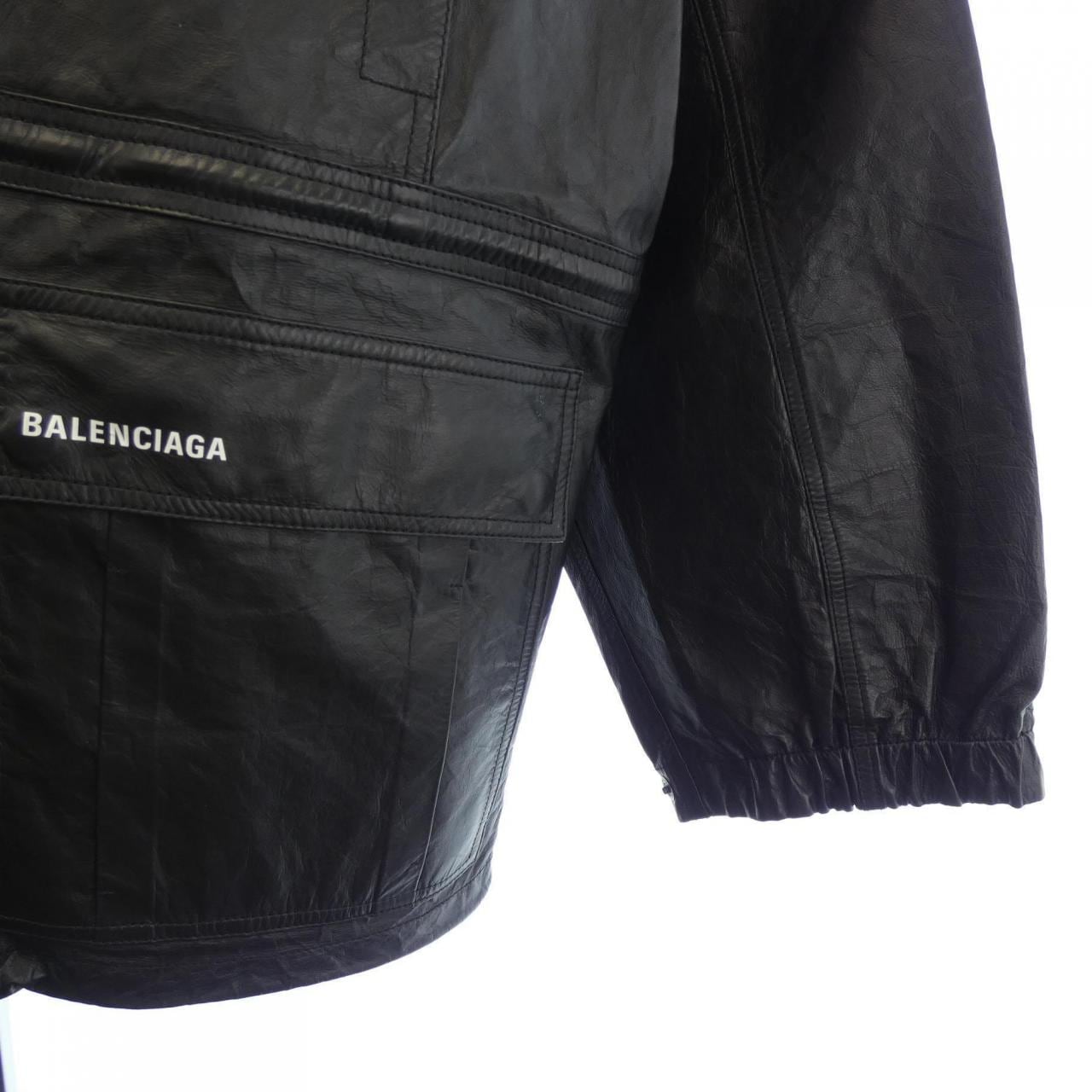 BALENCIAGA Leather Coat