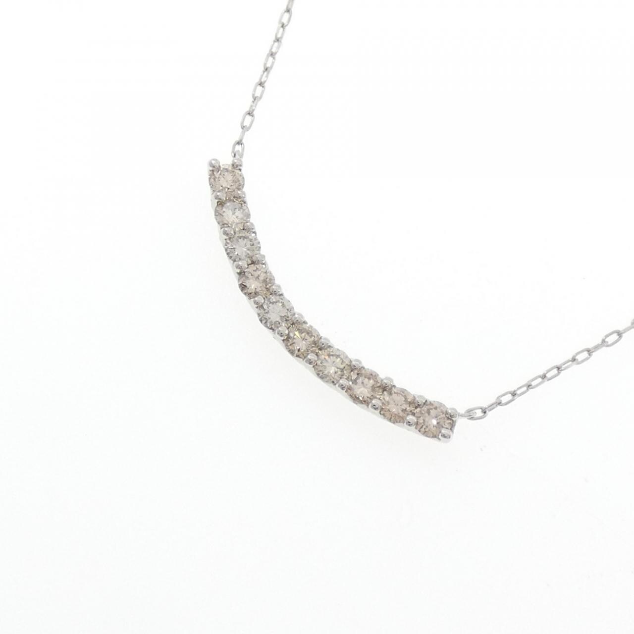 PT950/PT850 ダイヤモンド ネックレス 0.50CT