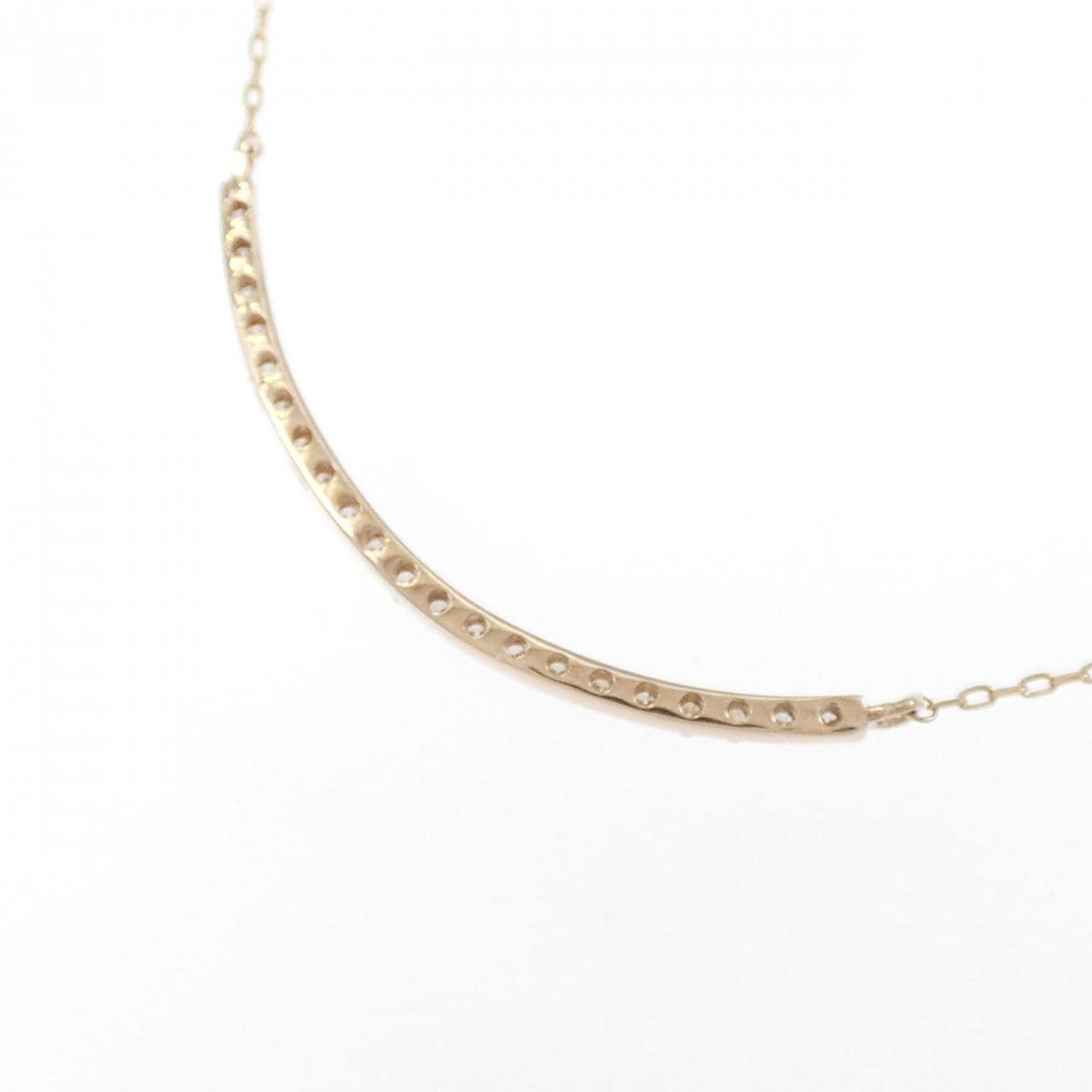 K10PG ダイヤモンド ネックレス 0.07CT