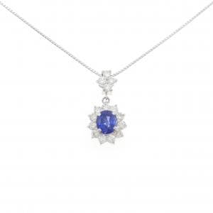 PT900/PT850 サファイヤ ネックレス 0.98CT
