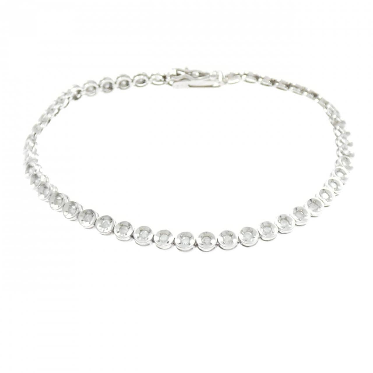 PT900 ダイヤモンド ブレスレット 1.00CT