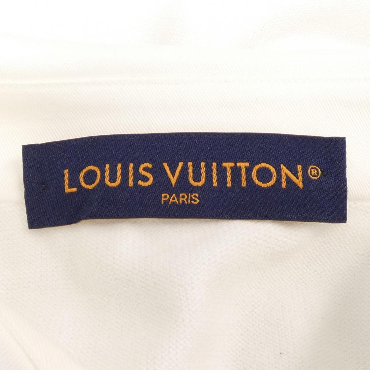 ルイヴィトン LOUIS VUITTON エンブロイダードショートスリーブコットンプレンドポロシャツ HRN14WF77 ポロシャツ