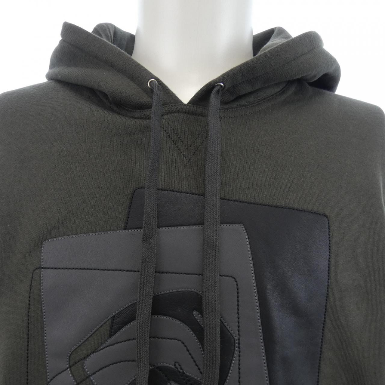 エルメス HERMES フーデッドパーカレザーパッチ　ETRIERS DECALES 367800HA パーカー