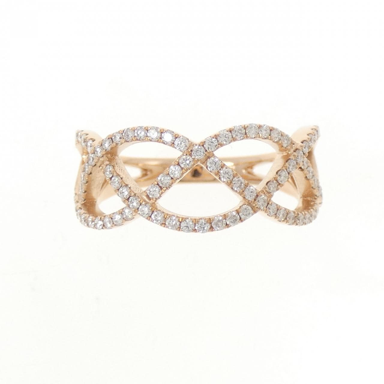 750PG ダイヤモンド リング 0.40CT