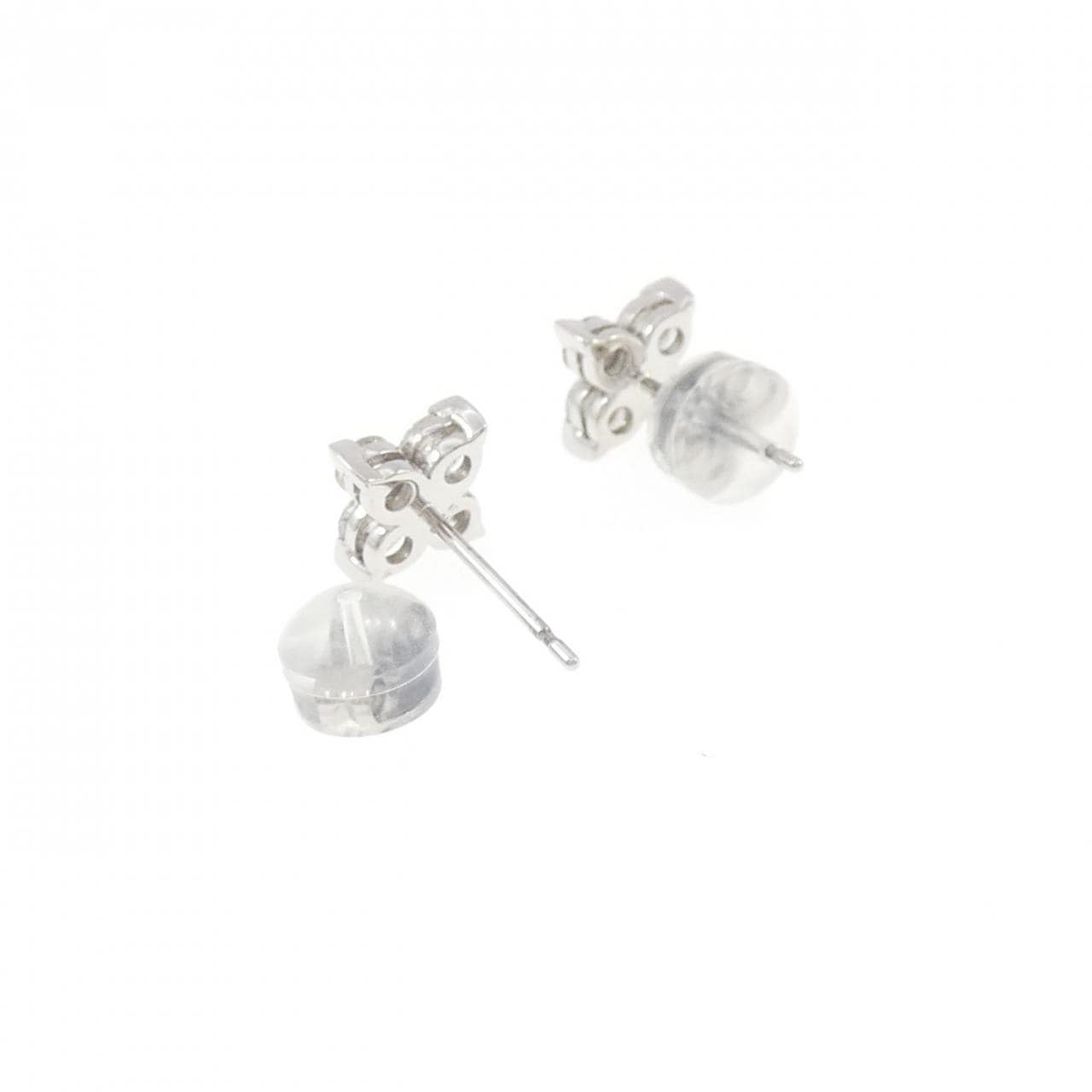 PT900 ダイヤモンド ピアス 0.50CT