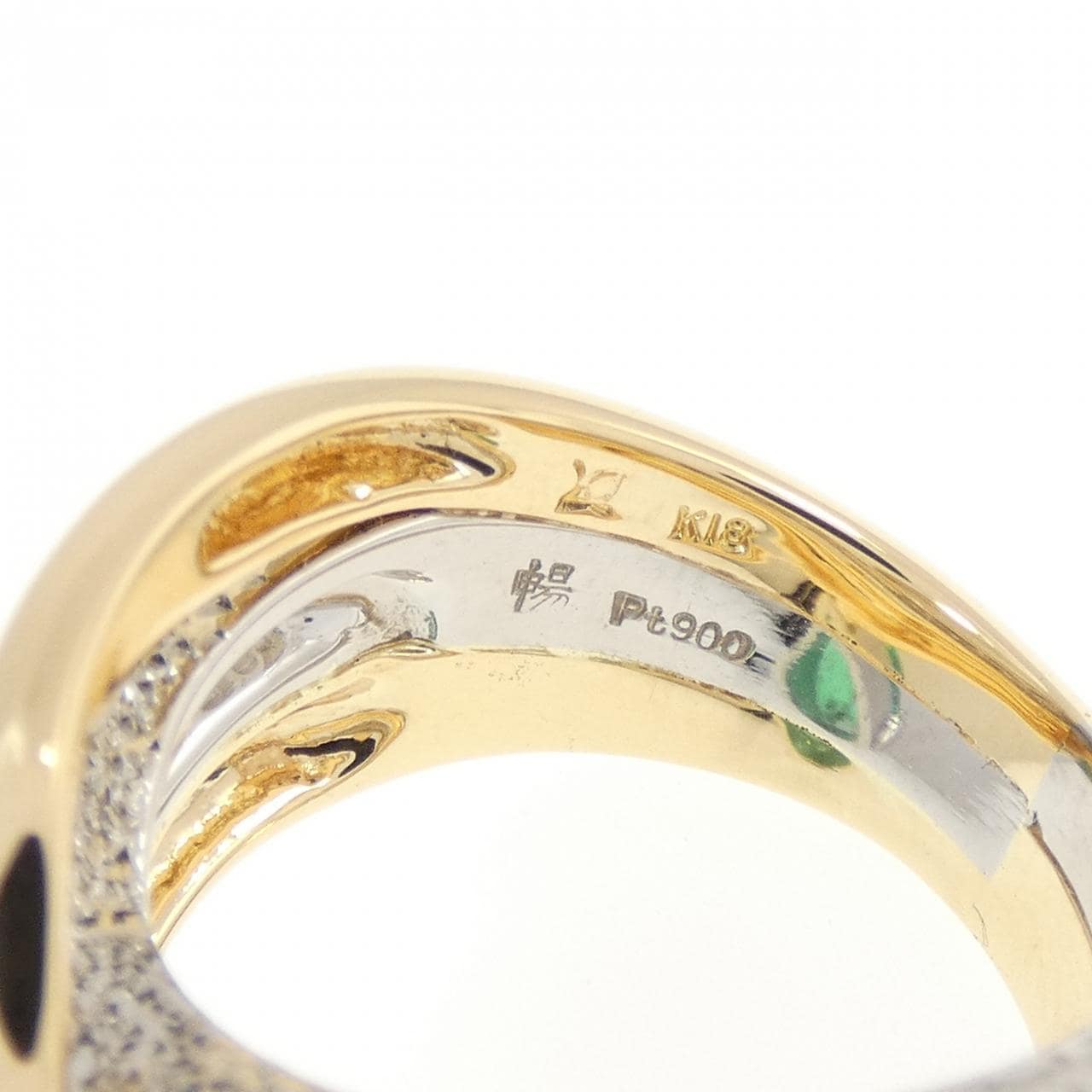 石川暢子 エメラルド リング 1.56CT