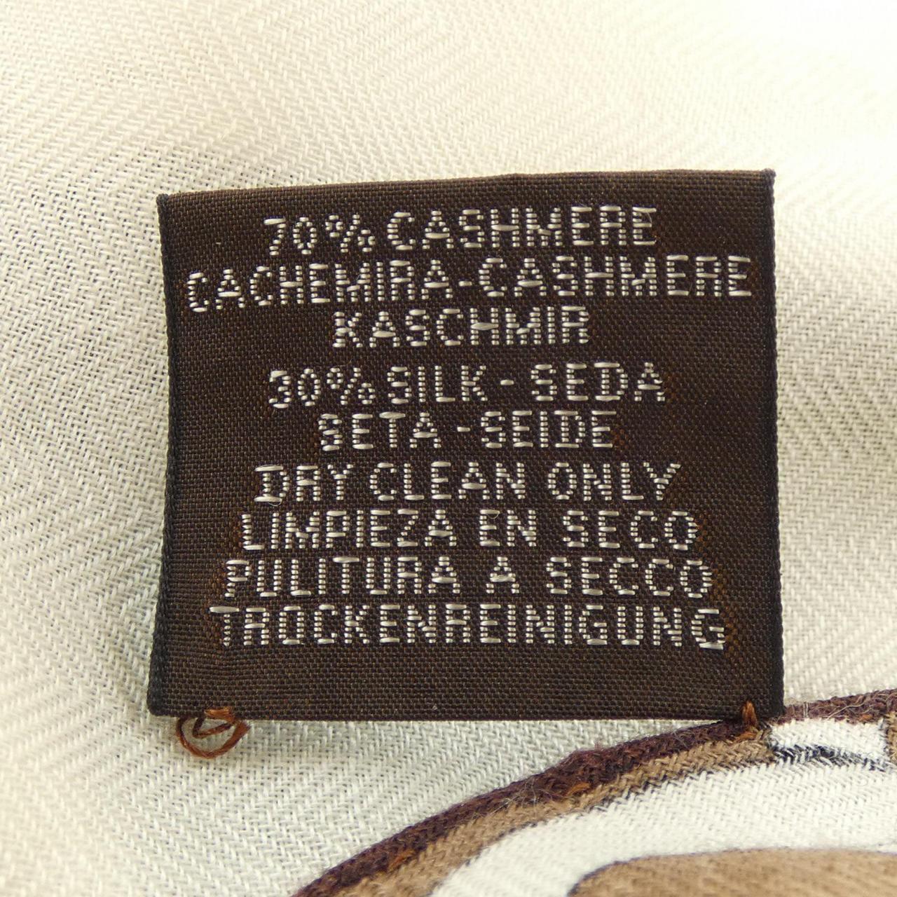 エルメス HERMES EX-LIBRIS H363791S トライアングルジェアン ショール