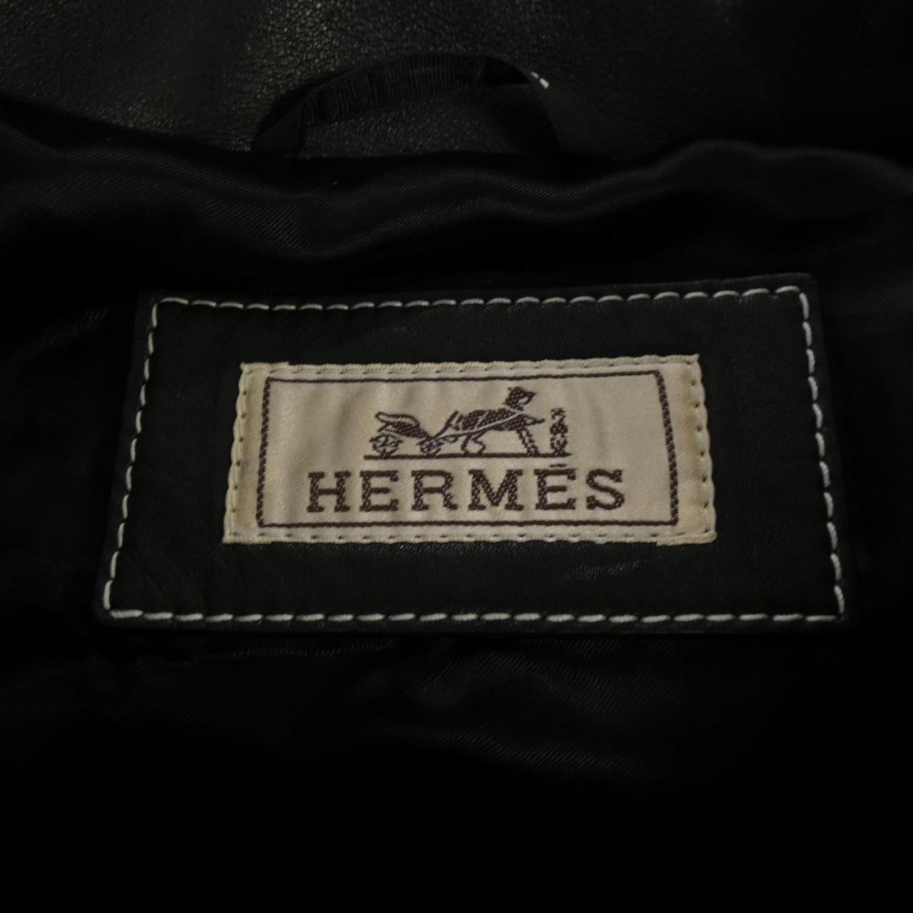 HERMES爱马仕皮夹克