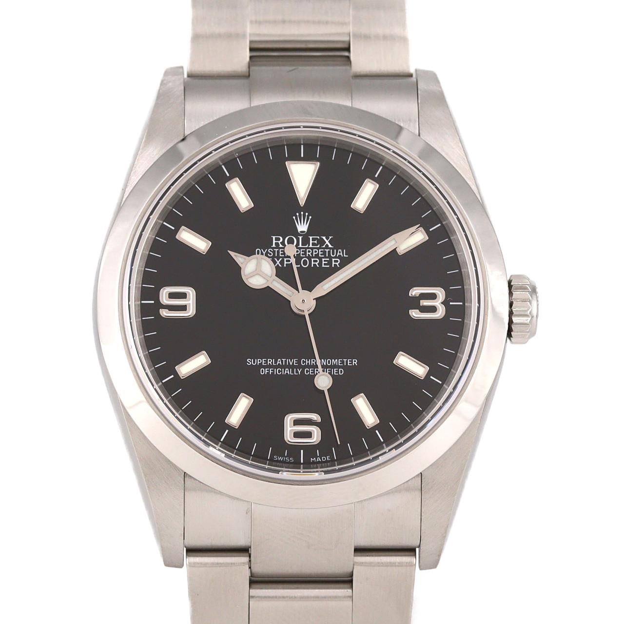 ロレックス エクスプローラーI 114270 SS 自動巻 D番