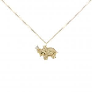 K18YG ダイヤモンド ネックレス 0.01CT