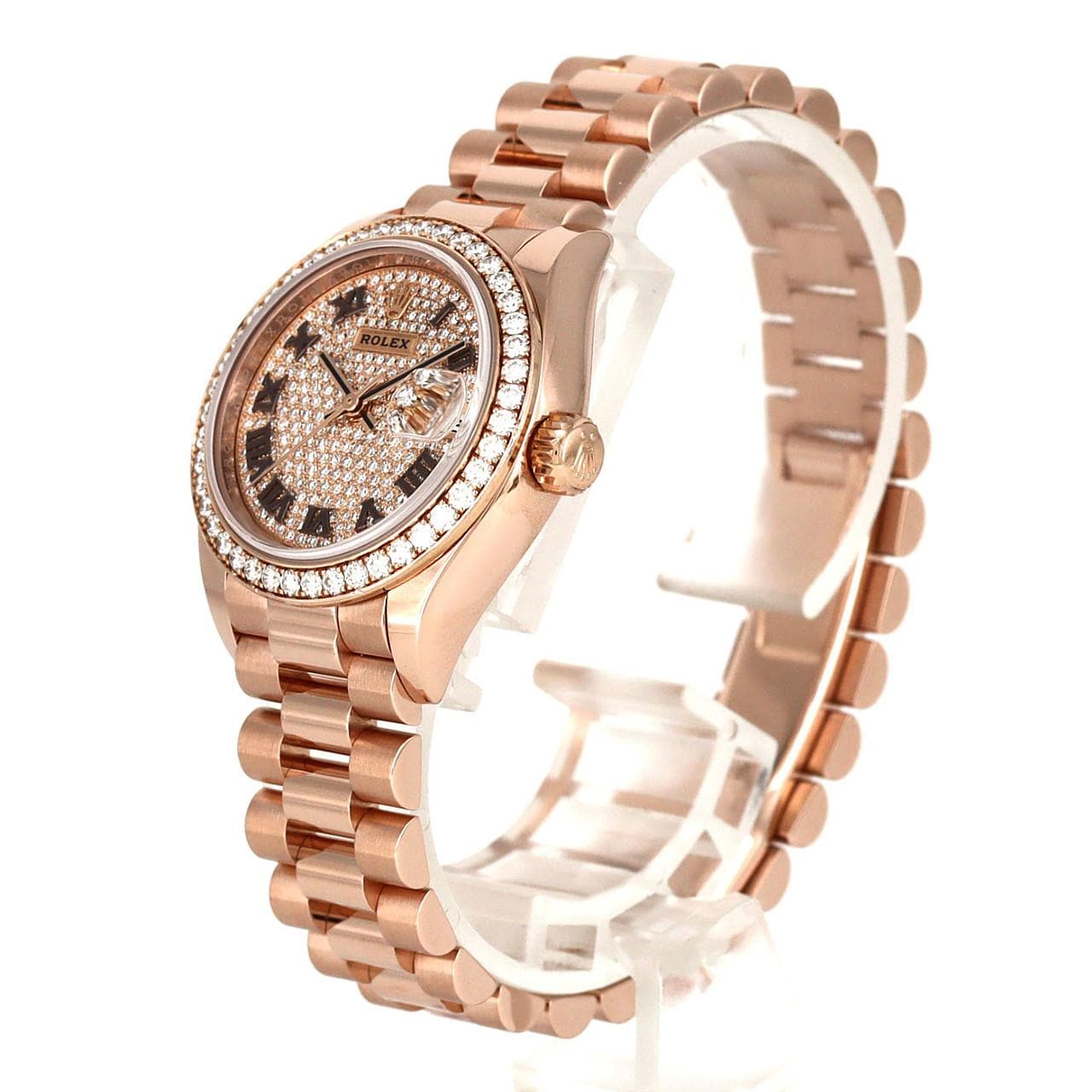 ロレックス デイトジャスト 279135RBR PG・RG 自動巻 ランダム番