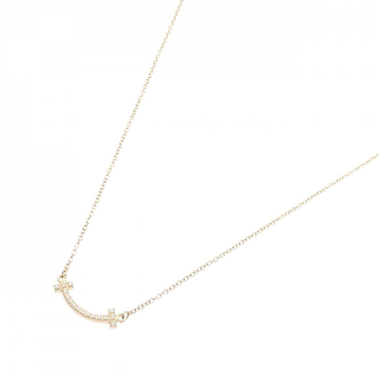 ティファニー Tスマイル ミニ ネックレス