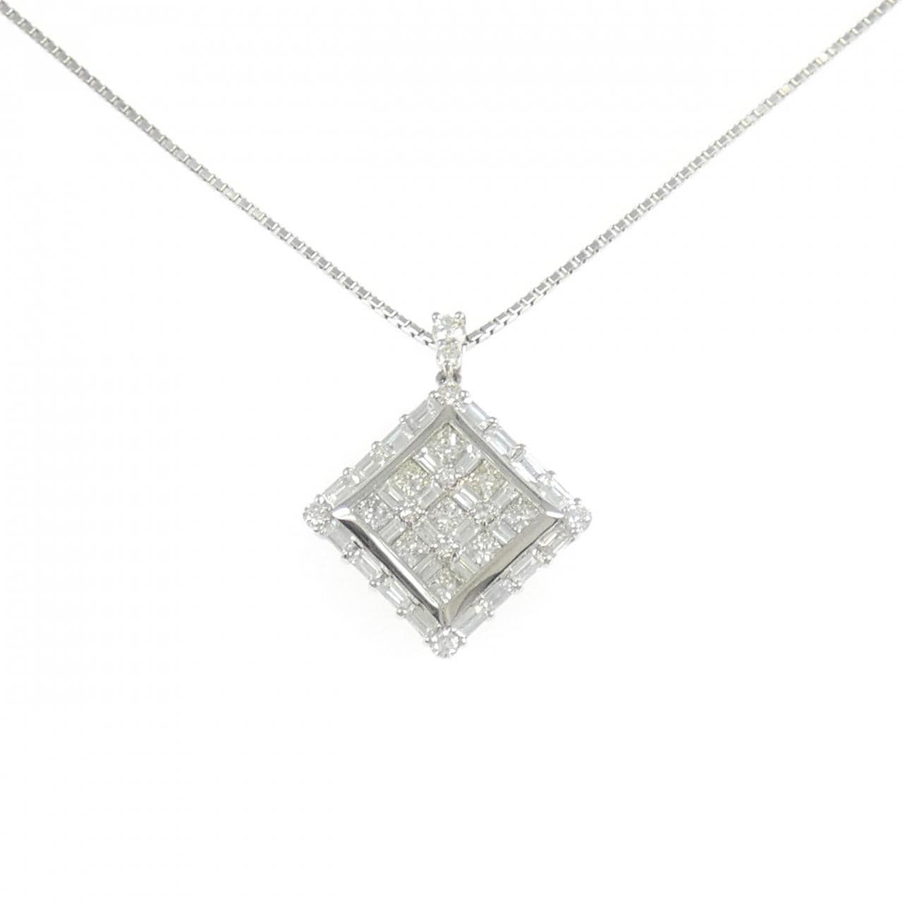 PT900/PT850 ダイヤモンド ネックレス 1.50CT