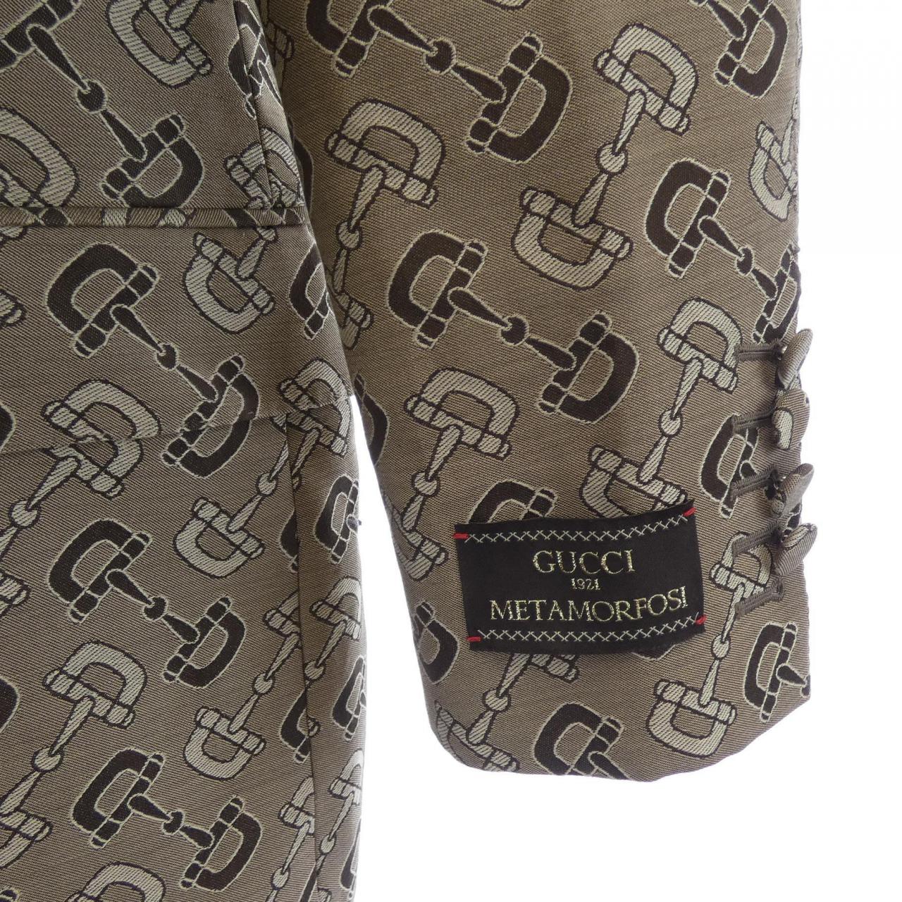 グッチ GUCCI マキシ ホースビット コットン ジャケット 705284 ZAKIV ジャケット