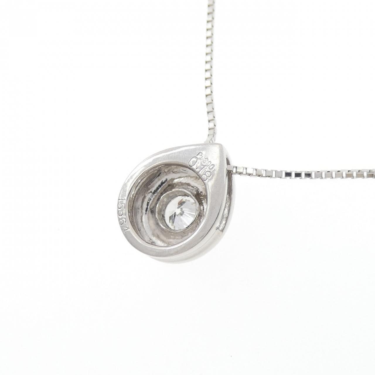 PT900/PT850 ダイヤモンド ネックレス 0.18CT
