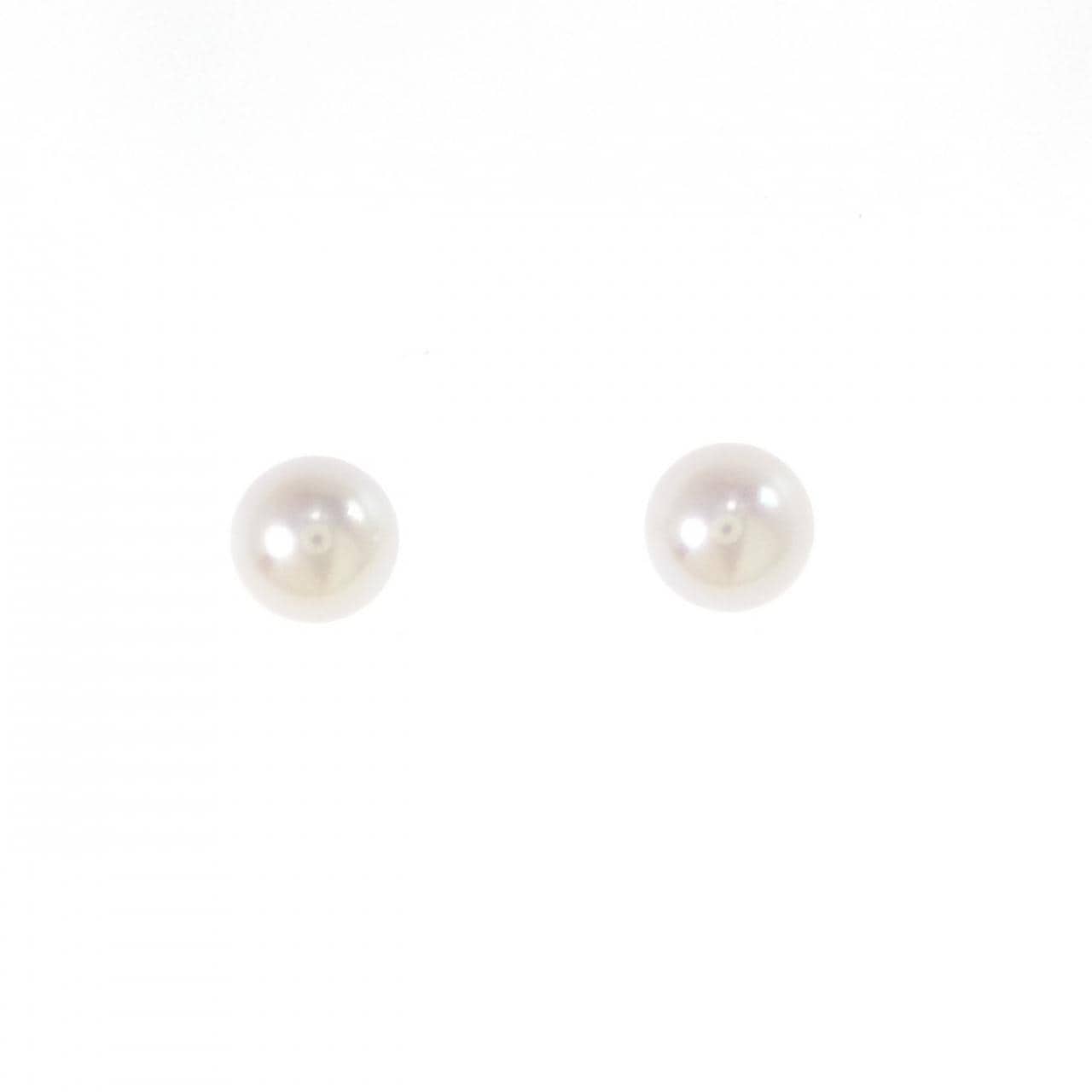 Tasaki Akoya Pearl Earrings 6.3mm