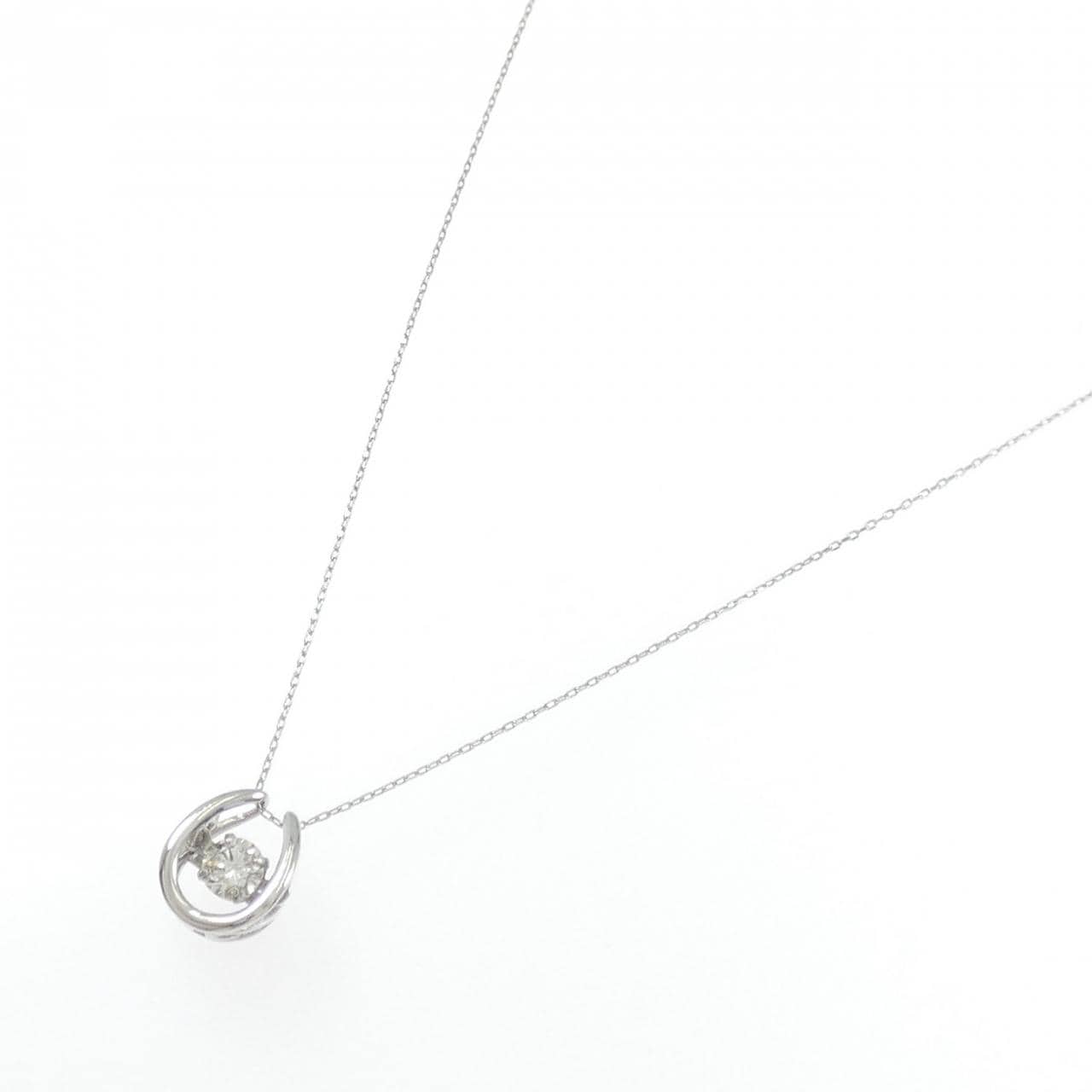 PT900/PT850 ダイヤモンド ネックレス 0.20CT