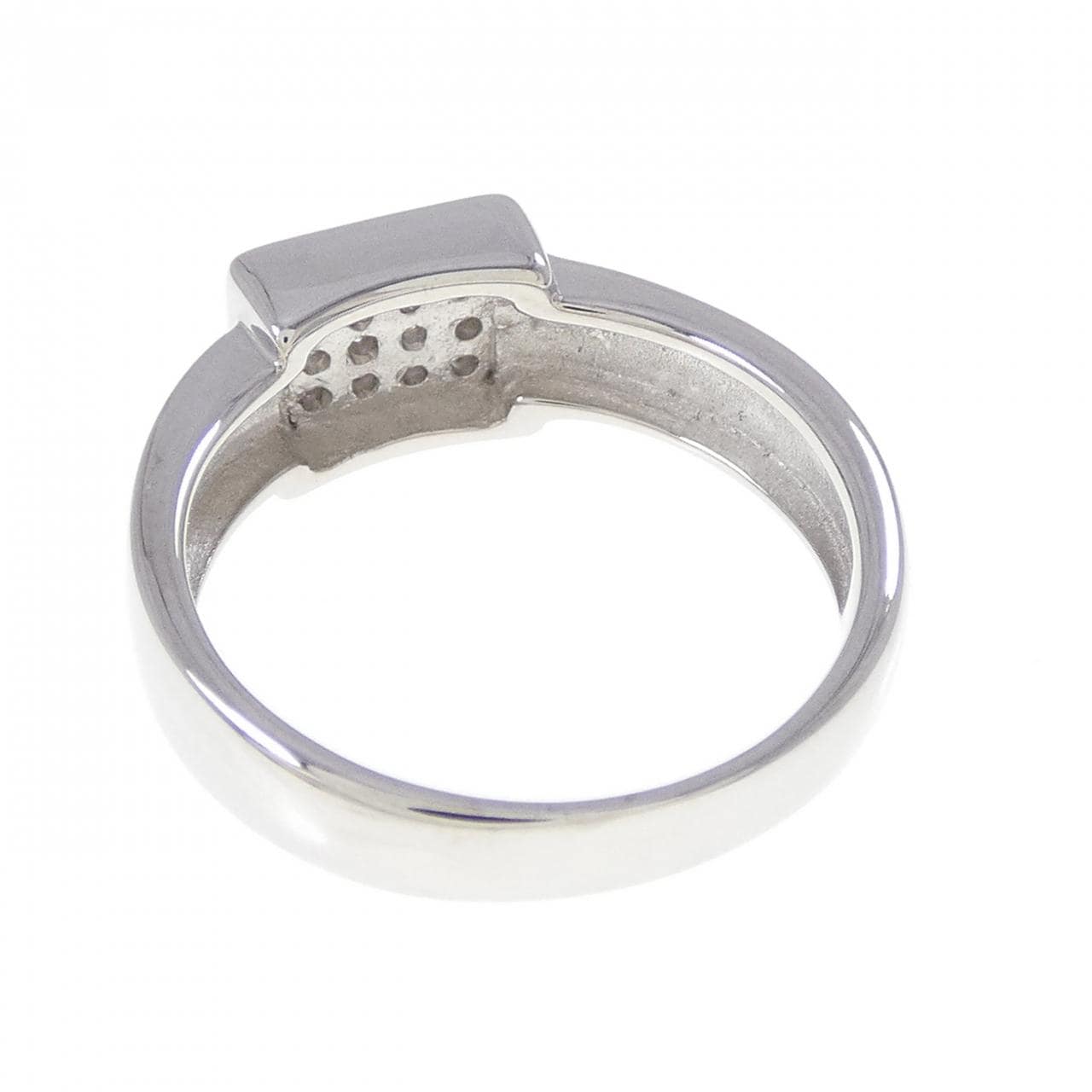 K18WG ダイヤモンド リング 0.10CT