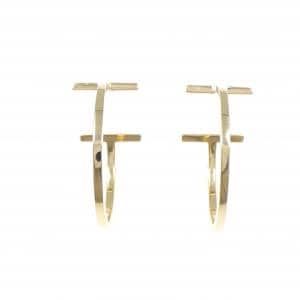 ティファニー Tワイヤー フープ ミディアム ピアス