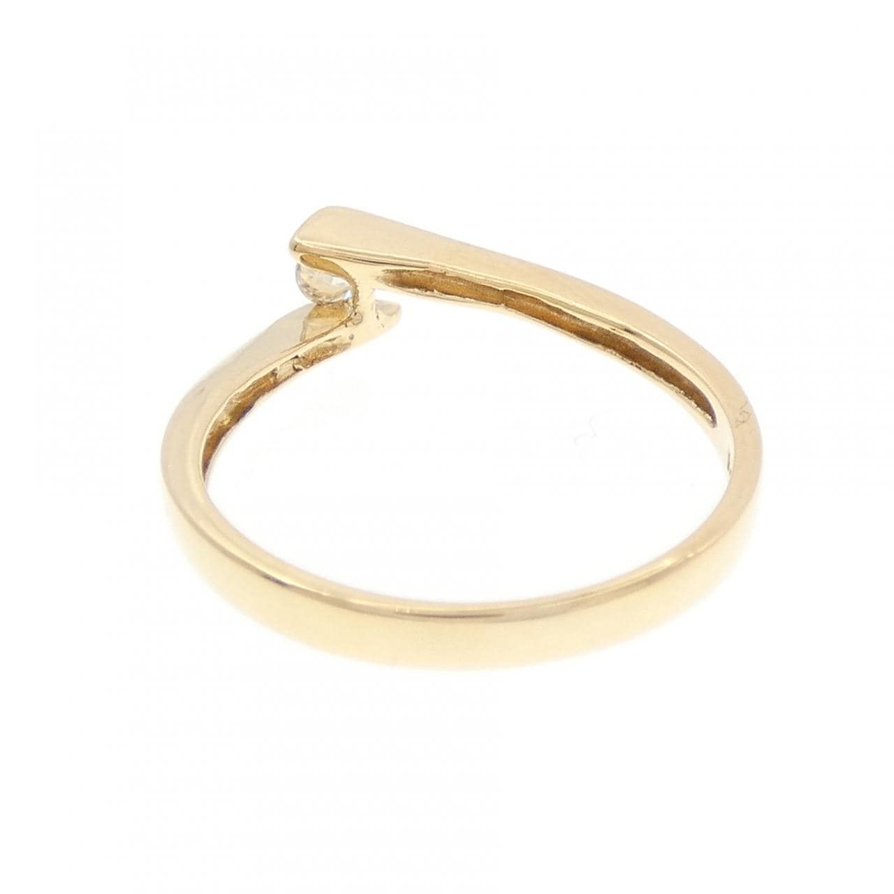 K18YG ダイヤモンド リング 0.11CT