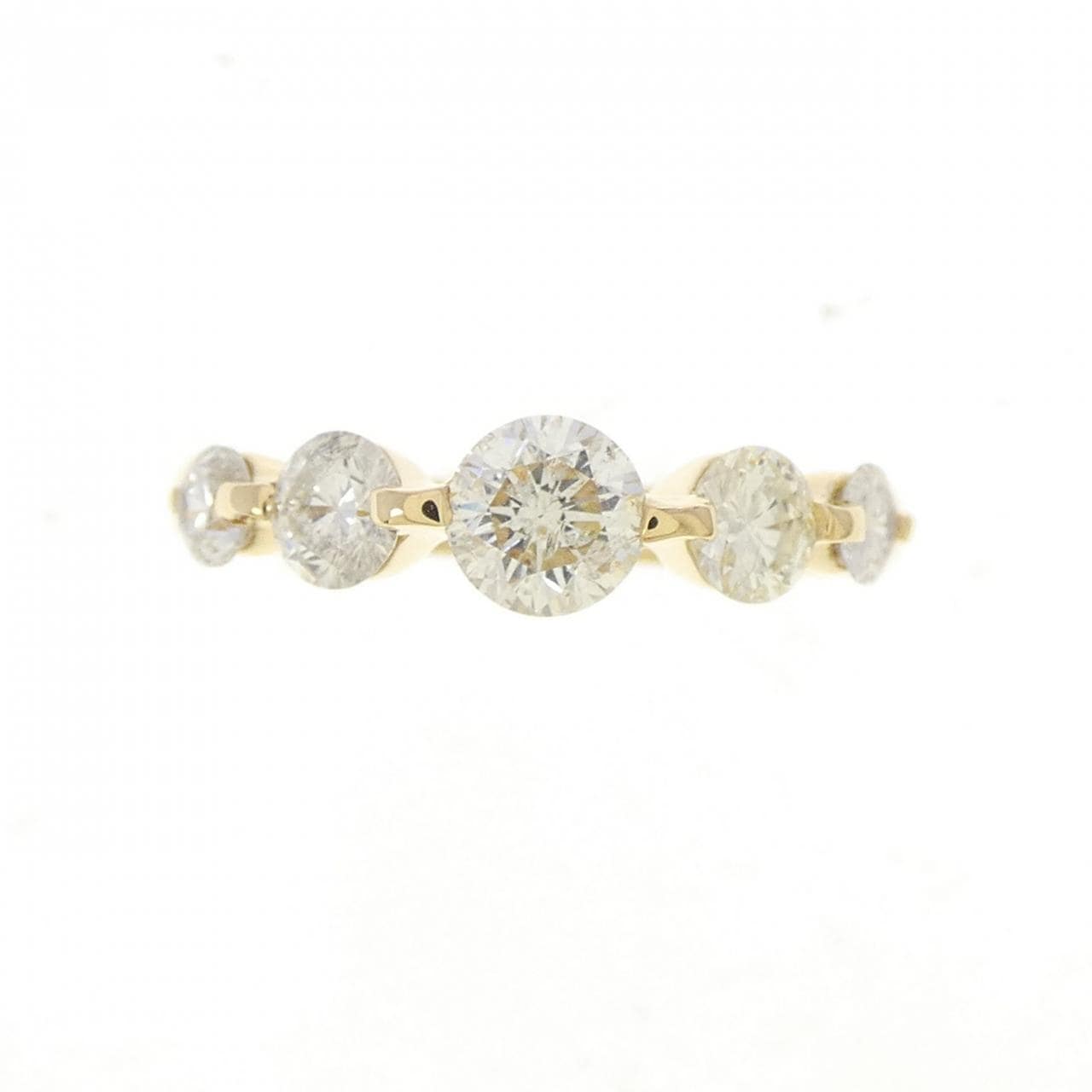 K18YG ダイヤモンド リング 1.00CT
