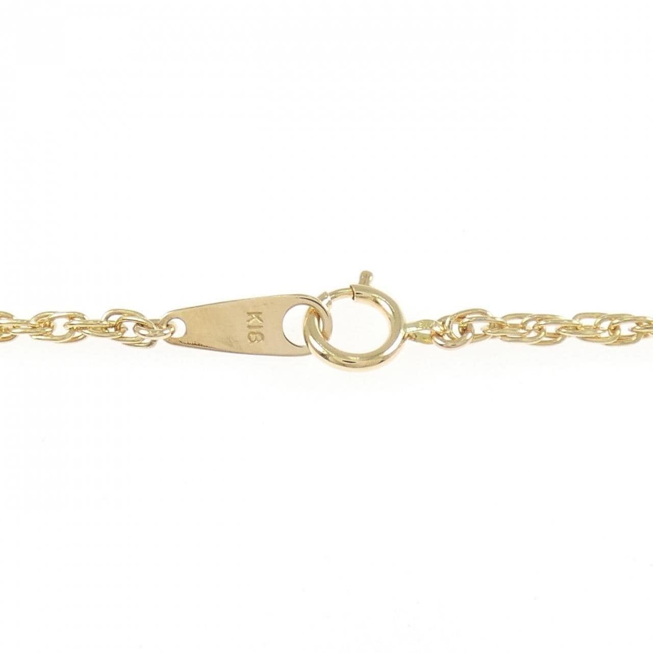 K18YG ハート ダイヤモンド ネックレス 0.21CT