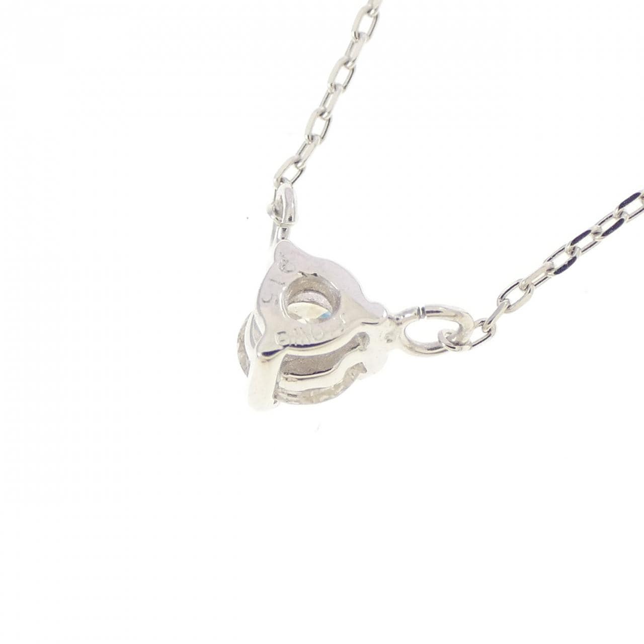 K10WG ダイヤモンド ネックレス 0.15CT