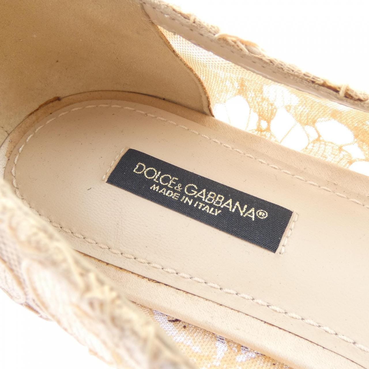 ドルチェアンドガッバーナ DOLCE&GABBANA フラットシューズ