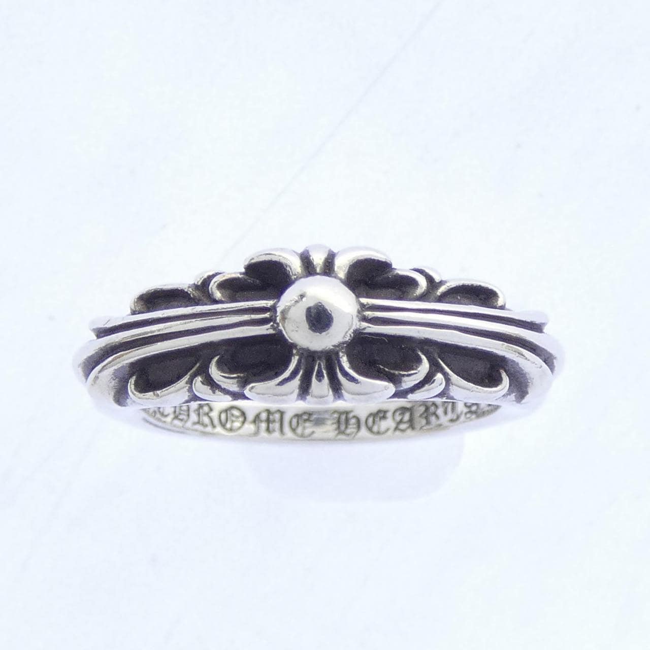 クロムハーツ CHROME HEARTS BABY CLSC FLORAL CRS ベイビークラシックフローラルクロス 207146023SLVXXX001 RING