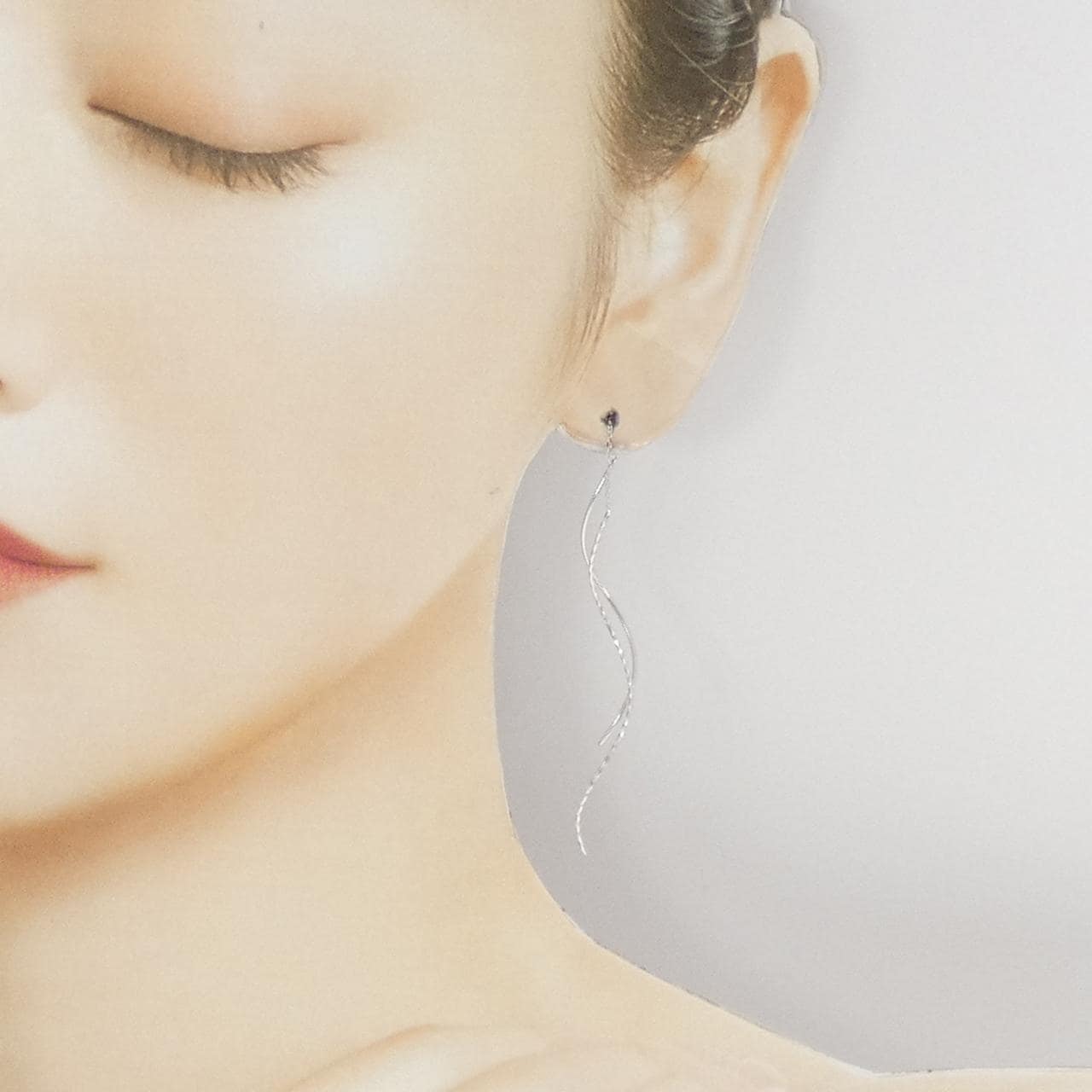 COCOSHNIK K10WG earrings