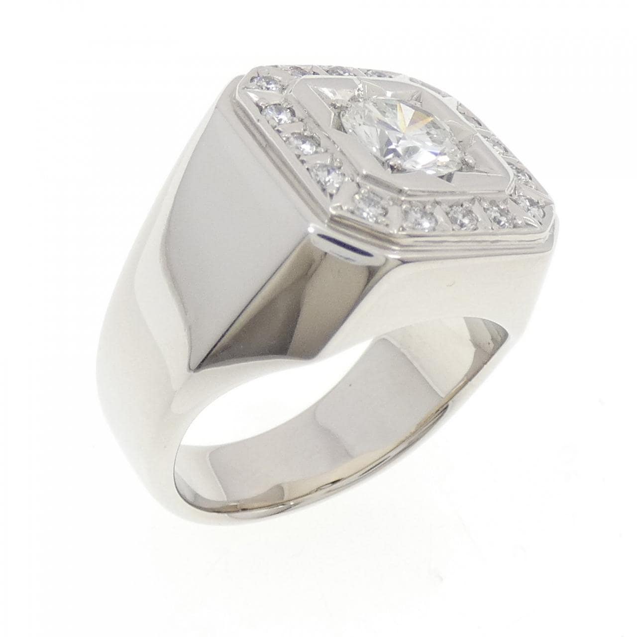 PT900 ダイヤモンド リング 1.196CT F VS1 Good