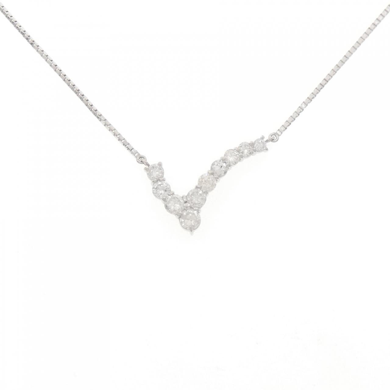 PT ダイヤモンド ネックレス 1.00CT