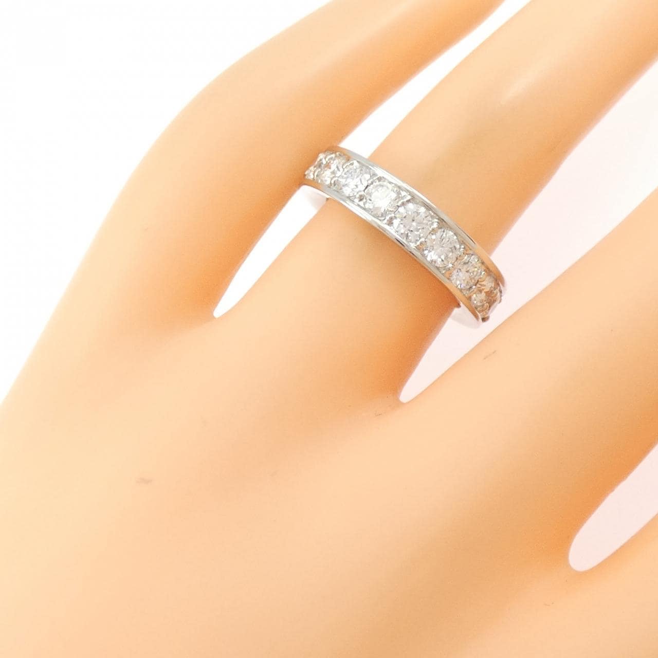 【新品】PT900 ダイヤモンド リング 1.005CT D VS1-SI1 EXT-VG