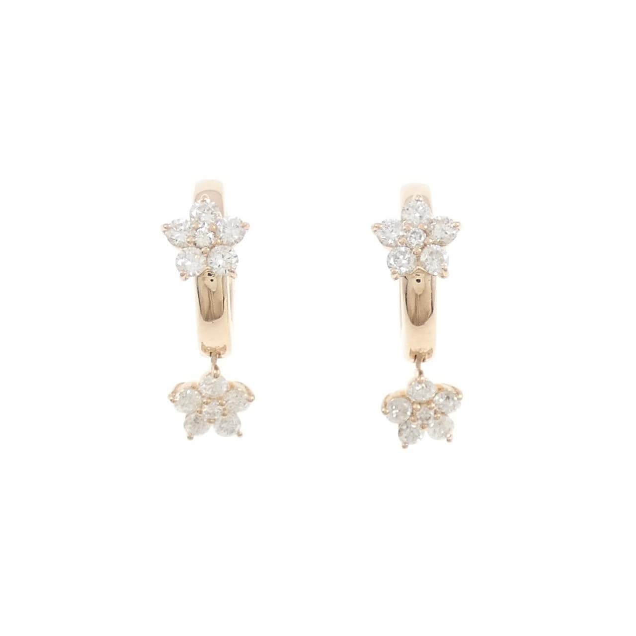 ポンテヴェキオ ダイヤモンド イヤリング 0.50CT