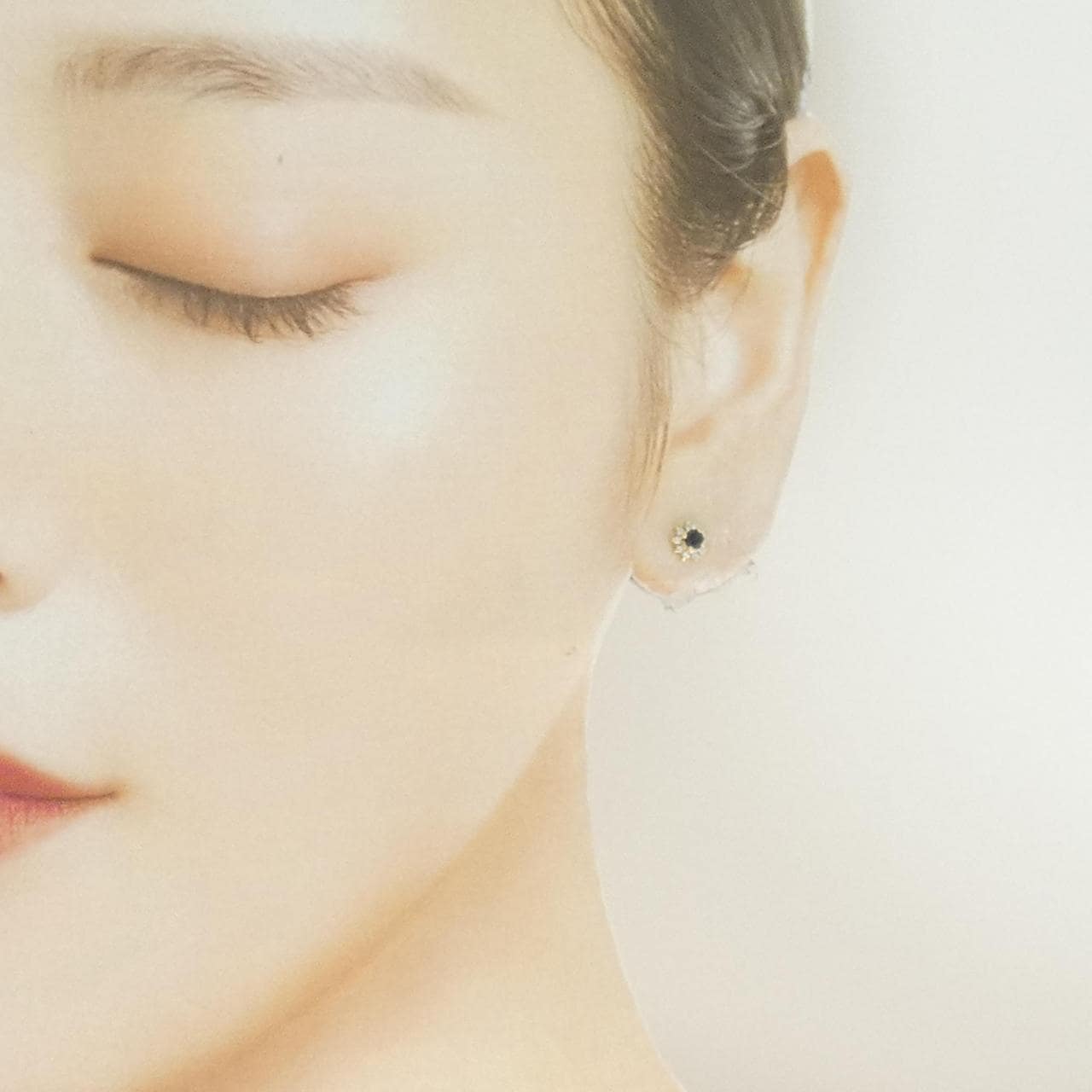 K18YG サファイヤ ピアス