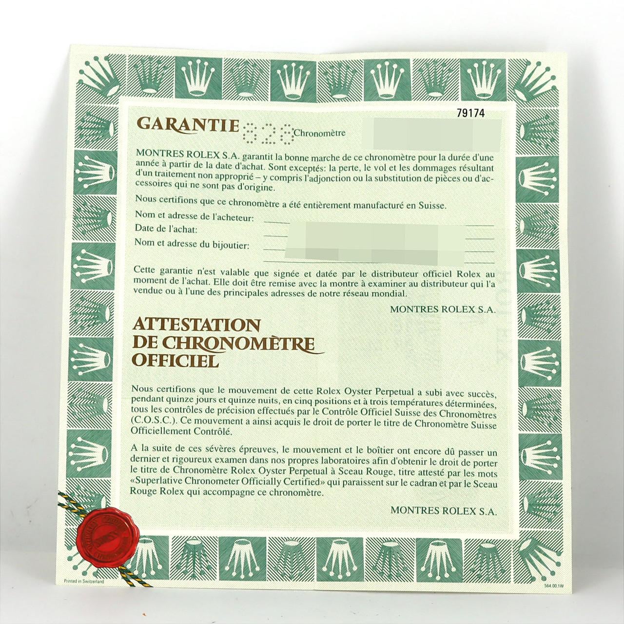 ロレックス デイトジャスト 79174G SSxWG 自動巻 P番