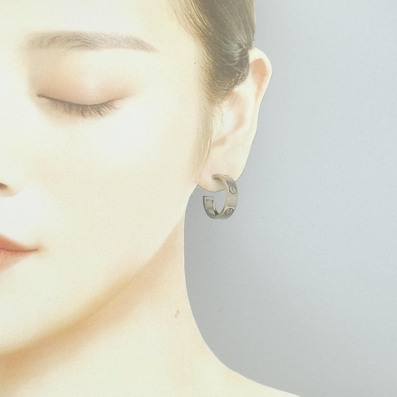 カルティエ ラブ  ピアス