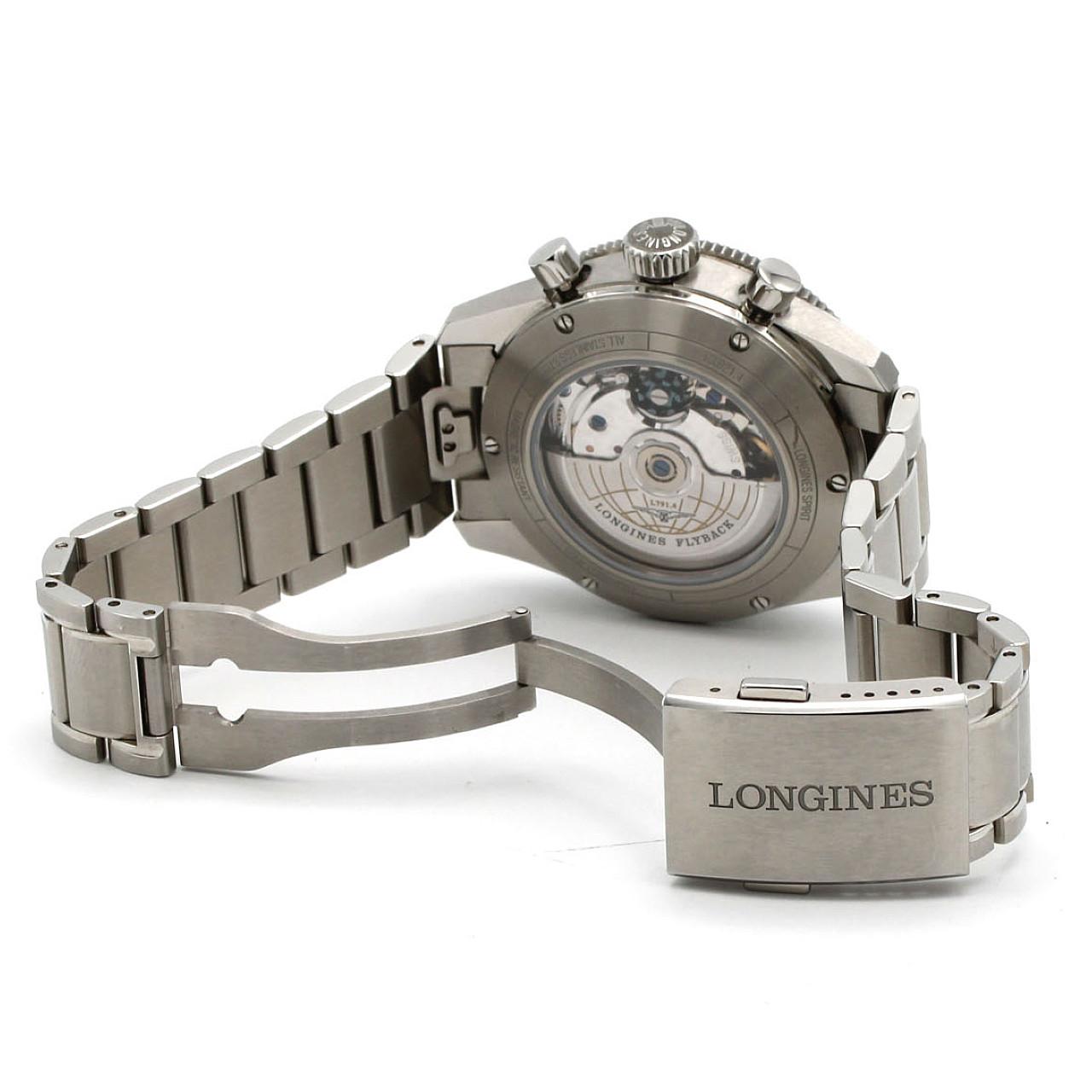 ロンジン スピリットフライバック L3.821.4.93.6 SS 自動巻