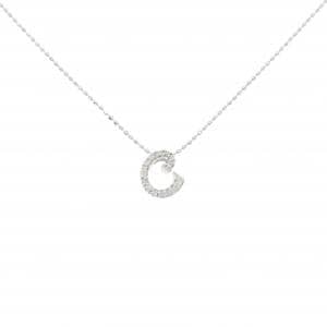 K18WG ダイヤモンド ネックレス 0.08CT