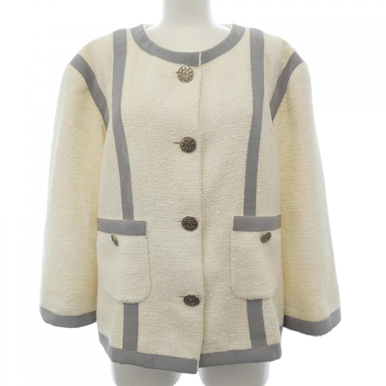 シャネル CHANEL P45580V31742 ノーカラージャケット